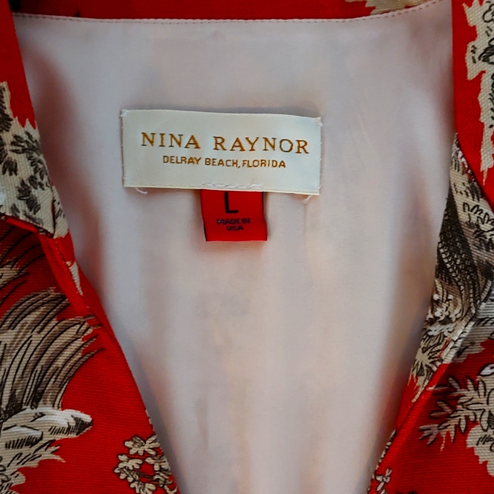 OOAK Nina Raynor lined tunic.  Like new condition.